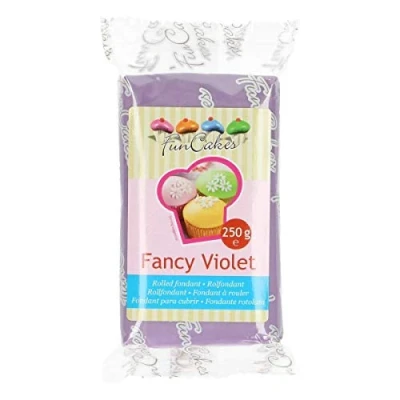 Afbeelding van FunCakes Fancy Suikerpasta, paars, eenvoudig te gebruiken, glad, flexibel, zacht, 270 g