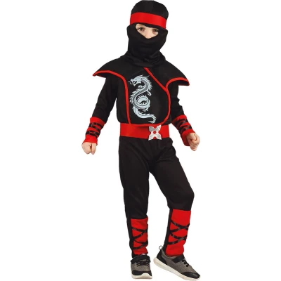 Afbeelding van Boland Kostuum Ninja draak (3 4 jr) Kinderen Ninja&#039;s