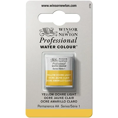 Afbeelding van Winsor &amp; Newton Professionele aquarelverf Aquarel, hoge helderheid, lichtecht, archiefkwaliteit, halve emmer, lichte gele okerkleur