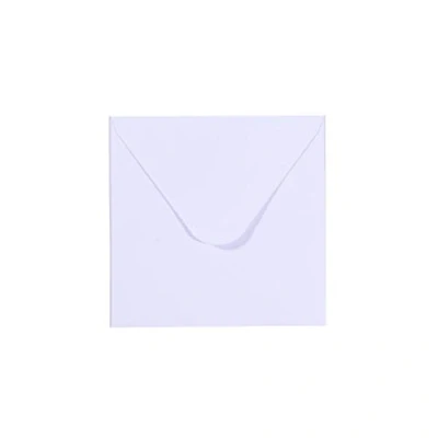 Afbeelding van Vaessen Creative Florence Enveloppen voor wenskaarten, vierkant, wit, 25 stuks