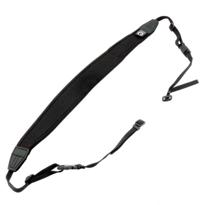 Afbeelding van Caruba Camera Neckstrap extra long + Quick release (black+red)