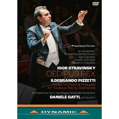 Afbeelding van Orchestra E Coro Del Maggio Musicale Fiorentino Stravinsky : Oedipus Rex/Pizzetti: Three Orchestral Preludes (DVD)