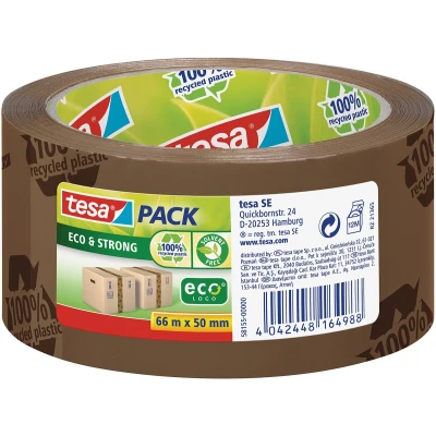 Afbeelding van Verpakkingstape Tesa 50mmx66m Eco bruin