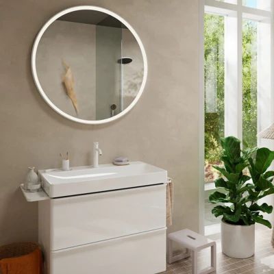 Afbeelding van hansgrohe Tecturis S ééngreeps wastafelkraan 110 CoolStart met trekwaste chroom