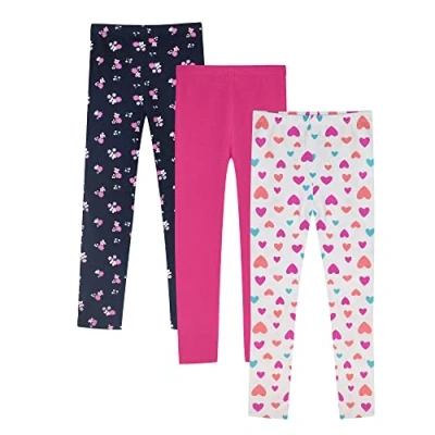 Afbeelding van LiKing Kinderlegging voor meisjes, schattig patroon, katoen, stretch, 2/3, verpakking 4539, Veelkleurig B