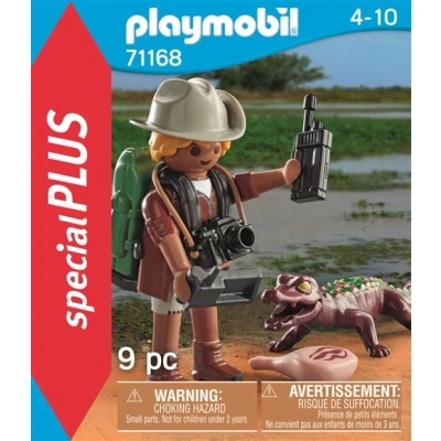 Afbeelding van Playmobil 71168 Special Plus Onderzoeker Met Kaaiman