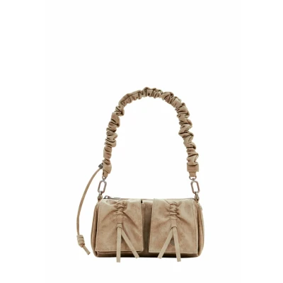 Afbeelding van Desigual Handtas, Dames, Maat: One Size, Beige