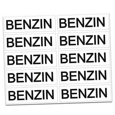 Afbeelding van Finest Folia AdBlue 10 stuks brandstofetiketteringsstickers voor tankdop brandstof mix water super (R022 02 Essence)