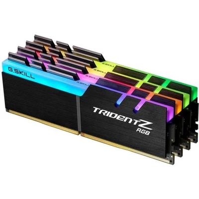 Afbeelding van G.Skill F4 3200C16Q 32GTZRX Werkgeheugenset voor PC DDR4 32 GB 4 x 8 3200 MHz 288 pins DIMM