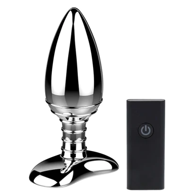 Afbeelding van Nexus Cestos Vibrerende Aluminium Buttplug Met Afstandsbediening