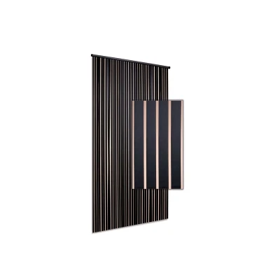 Afbeelding van Degor Vliegengordijn Huis Linten High Quality Zwart 90 Cm.