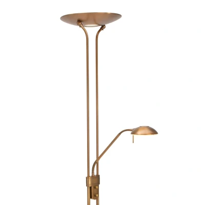Afbeelding van Mexlite Vloerlamp Biron Brons 7500BR