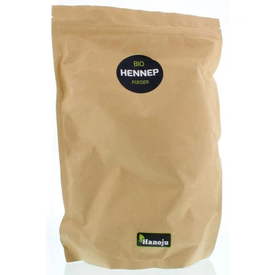 Afbeelding van Hanoju Bio hennep poeder paper bag