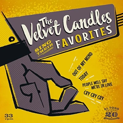 Afbeelding van The Velvet Candles Sing Their Favorites (7&quot; Vinyl Single) (Coloured Vinyl)