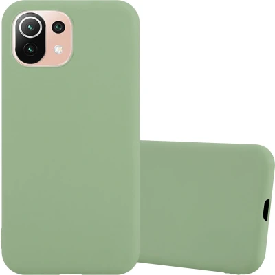 Afbeelding van Cadorabo Hoesje geschikt voor Xiaomi Mi 11 LITE (4G / 5G) NE in CANDY PASTEL GROEN Beschermhoes gemaakt van flexibel TPU silicone Case Cover