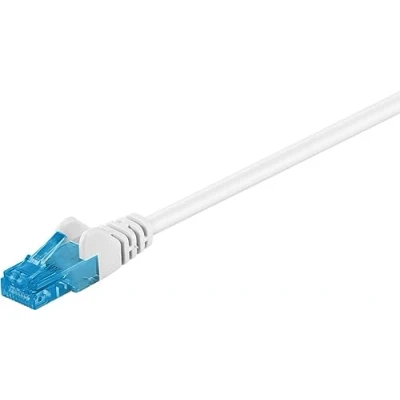 Image de goobay Cordon de raccordement RJ 45 (M) pour 10 m UTP CAT 6a sans halogène, crochet, bloqué gris