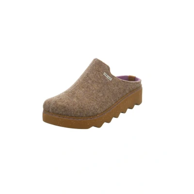 Afbeelding van Rohde Clogs, Dames, Maat: 36, Beige Textiel