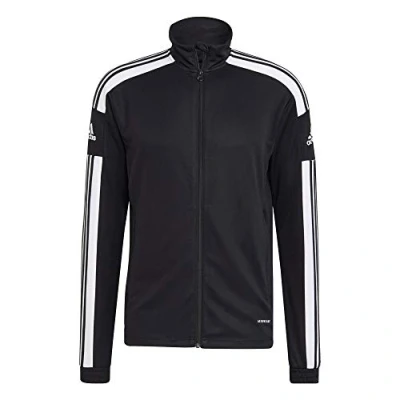 Afbeelding van adidas Herenjas Squadra 21 trainingsjas, zwart/wit, L lang 7,6 cm