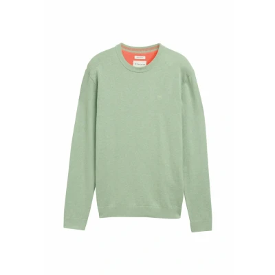 Afbeelding van Tom Tailor Trui Basic Gebreide 1039810xx10 37098 Mannen Maat 3XL