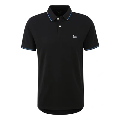 Afbeelding van Lee Poloshirt, Heren, Maat: Large, Black