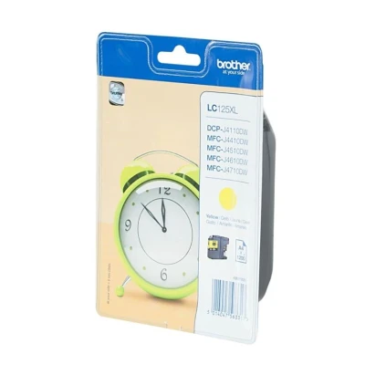 Image de Brother LC125XLY Super High Yield jaune originale cartouche d&#039;encre