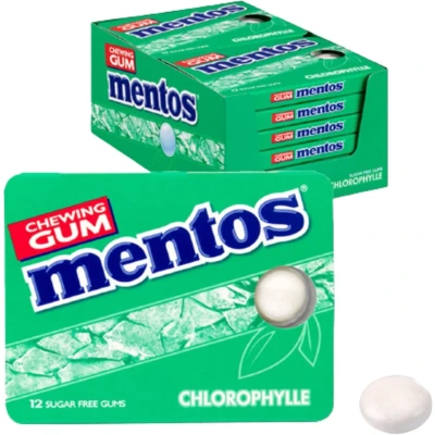 Afbeelding van Mentos Chlorophylle 12x