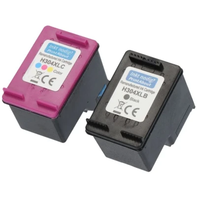 Afbeelding van Huismerk HP 304 (3JB05AE) Inktcartridge Zwart + 3 kleuren Voordeelbundel