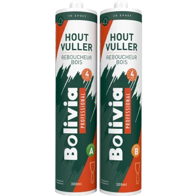 Afbeelding van Bolivia 2K Epoxy Houtvuller 4 uur Schildersbenodigdheden
