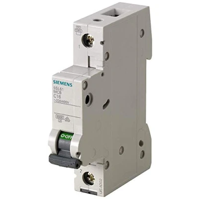 Afbeelding van Siemens 5SL61026 5SL6102 6 Zekeringautomaat 2 A