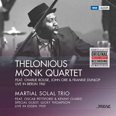 Afbeelding van Thelonious Quartet Monk Live In Berlin 1961/ Essen 1959 (LP)