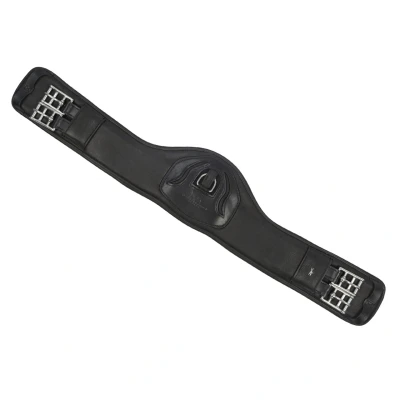 Image de Schockemöhle Sangle de Dressage Pittsburgh Noir/Argent 50cm