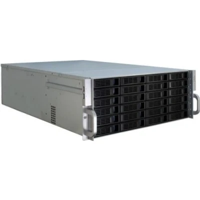 Image de Inter Tech IPC 4U 4424 Montable sur rack ATX étendu pas d&#039;alimentation (ATX12V / EPS12V) USB