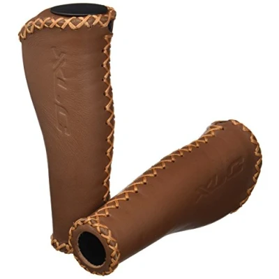 Afbeelding van XLC Leren Handvaten fiets 135mm Bruin GR S29