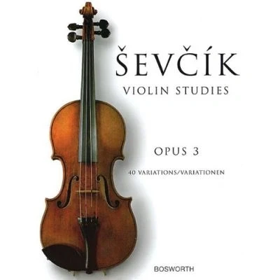 Image de Méthodes et pédagogie BOSWORTH SEVCIK ETUDES OP.3 40 VARIATIONS Violon