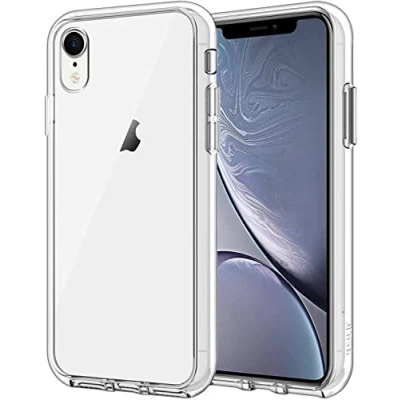 Afbeelding van JETech Beschermhoes voor iPhone XR, wordt niet geel, 6,1 inch, transparant, schok en krasbestendig (HD helder)