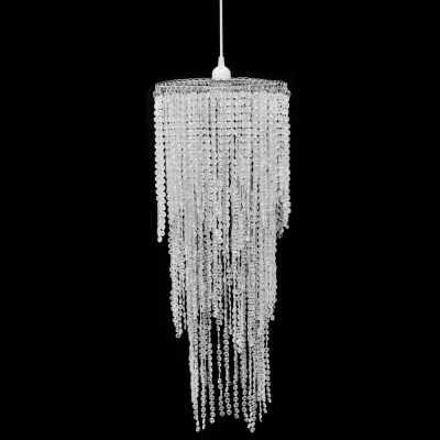 Afbeelding van Kroonluchter met kristallen 26 x 70 cm