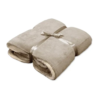 Afbeelding van Unique Living Coby Plaid 130x160 cm Chateau Grey