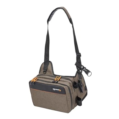 Afbeelding van Savage Gear Schoudertas voor werpvissen, 20 x 31 15 cm, Bruin/Oranje, Vissen