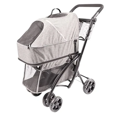 Afbeelding van Duvo+ hondenbuggy Pet Buggy De Luxe Hond