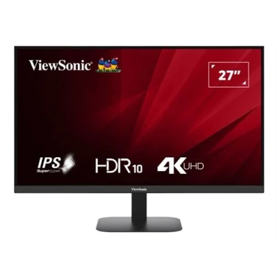 Image de ViewSonic VA2708 4K HD Écran LED 27&quot; 3840 x 2160 @ 60 Hz IPS 250 cd/m² 1200:1 HDR10 4 ms HDMI, DisplayPort