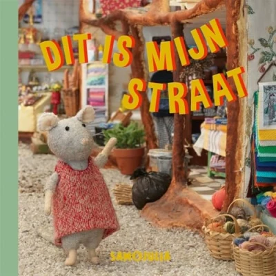 Afbeelding van Uitgeverij gottmer kartonboek het muizenhuis dit is mijn straat