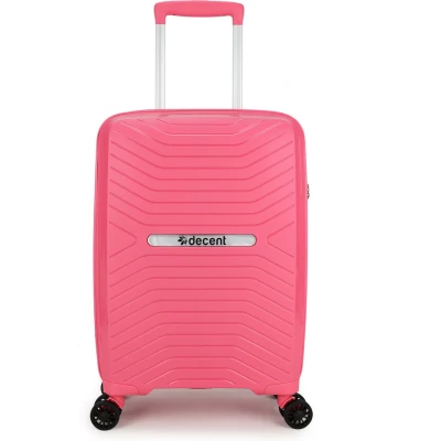 Afbeelding van Decent Cross One Cabin Trolley 55/35 pink Harde Koffer