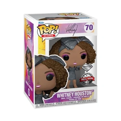Image de Figurine Funko Pop Icons Whitney Houston Diamond How Will I Know