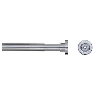 Afbeelding van Sealskin Seallux Douchegordijnstang verstelbaar 125 220cm 28 mm Aluminium Chroom