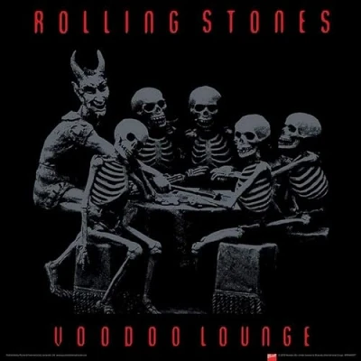Afbeelding van The Rolling Stones Voodoo Lounge Art Print 40x40cm Poster
