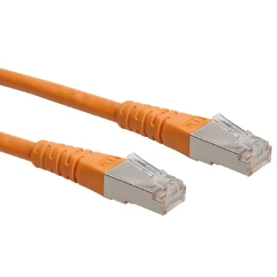Afbeelding van ROLINE patchkabel Cat.6 (Klasse E) S/FTP (PiMF), oranje, 15 m