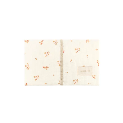 Afbeelding van Nobodinoz Waterproof Verschoningsmatje Mozart Opera Yellow Lily