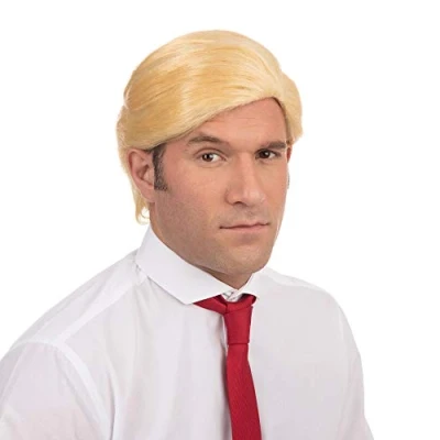 Afbeelding van Bristol Novelty BW937 Trump pruik, beige, blond, eenheidsmaat