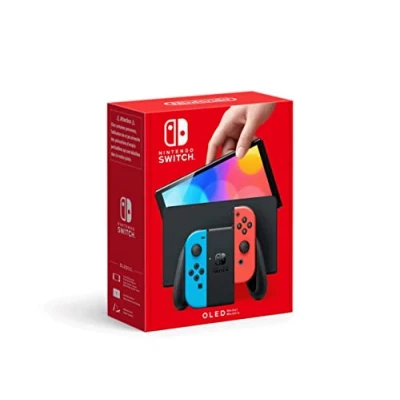 Afbeelding van Nintendo Switch OLED Blauw/Rood