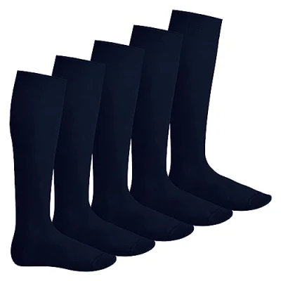 Afbeelding van Footstar Halflange sokken voor dames en heren (5 paar), klassieke katoenen Everyday!, Marinier